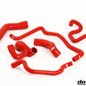 do88 silikonske hladilne cevi za Opel Calibra Vectra A Turbo C20LET, rdece cevi
