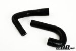 do88 silikonske cevi regulacijskega ventila za SAAB 9000 Turbo 91-98, črne cevi