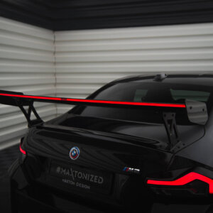 [Carbon] Maxton ogljikov spojler z zunanjimi podporami +LED luč za BMW M2 G87 / M240i / 2 M-Pack / 2 Standard G42