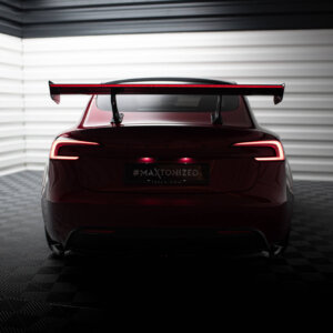 [Carbon] Maxton Carbon Spoiler + LED za Tesla Model 3