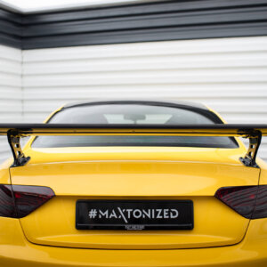 [Carbon] Maxton Carbon Spoiler With External Brackets Uprights za Audi A5 Coupe 8T