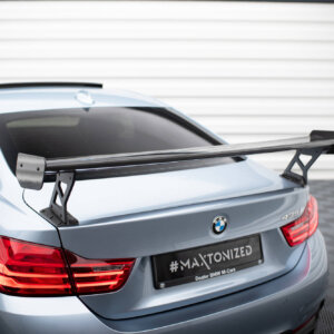 [Carbon] Maxton Carbon Spoiler With External Brackets Uprights za BMW 4 F32 / 4 F32 M-Pack Coupe