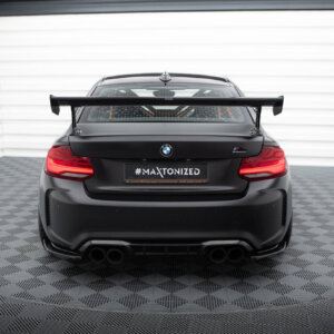 [Carbon] Maxton Carbon Spoiler With External Brackets Uprights za BMW M2 F87 / 2 / 2 M-Pack F22