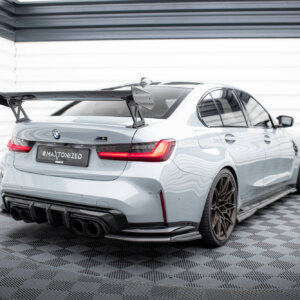 [Carbon] Maxton Carbon Spoiler With External Brackets Uprights za BMW M3 G80 / M340i G20 / 3 M-Pack G20 / 3 Standard G20