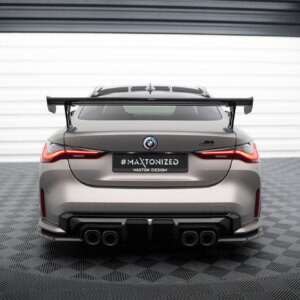 [Carbon] Maxton Carbon Spoiler With External Brackets Uprights za BMW M4 G82 / G82 Facelift / M440i / 4 M-Pack G22 / G22 Facelift