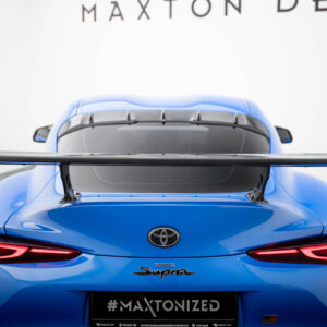 [Carbon] Maxton Carbon Spoiler With External Brackets Uprights za Toyota Supra Mk5