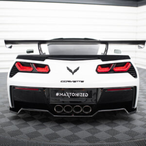 [Carbon] Maxton karbon spojler z notranjimi nosilci za Chevrolet Corvette Stingray / Grand Sport C7