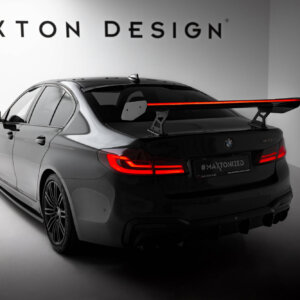 [Carbon] Maxton Carbon Spoiler With Internal Brackets Uprights + LED za BMW 5 / M5 Sedan G30 / F90