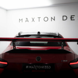 [Carbon] Maxton Carbon Spoiler With Internal Brackets Uprights + LED za BMW M2 G87