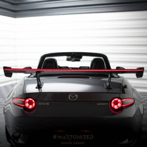 [Carbon] Maxton Carbon Spoiler With Internal Brackets Uprights + LED za Mazda MX-5 ND (Mk4)