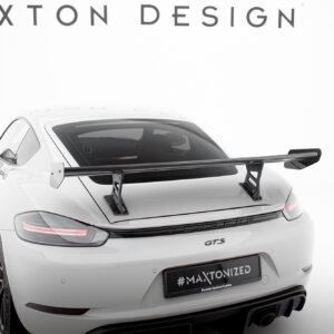 [Carbon] Maxton karbon spojler z notranjimi nosilci V.1 za Porsche 718 Cayman 982c