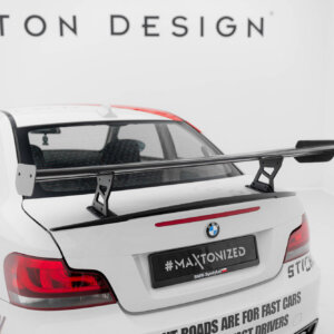 [Carbon] Maxton karbon spojler z notranjimi nosilci V.2 za BMW 1 M E82