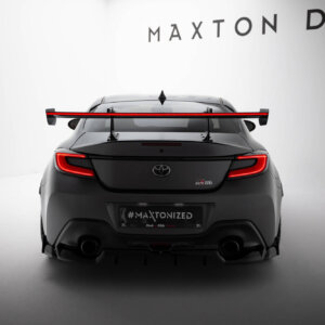 [Carbon] Maxton karbon spojler z zgornjim swan montažnim sistemom + LED za Toyota GR86 / Subaru BRZ Mk2