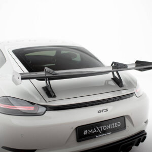 [Carbon] Maxton karbon spojler z zgornjim swan montažnim sistemom V.1 za Porsche 718 Cayman 982c