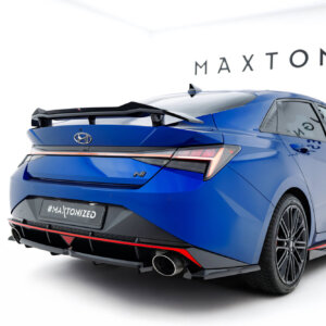 Maxton osrednji zadnji splitter (z navpičnimi palicami) za Hyundai Elantra N Mk7
