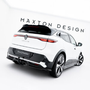 Maxton osrednji zadnji splitter (z navpičnimi palicami) za Renault Megane E-Tech Electric Mk1