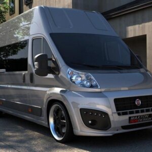 Maxton sprednji odbijač z LED za Fiat Ducato III