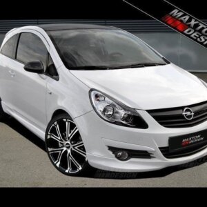 Maxton sprednji splitter za Opel Corsa D (Preface)