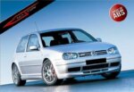 Maxton sprednji splitter 25th Anniversary Look za VW Golf 4