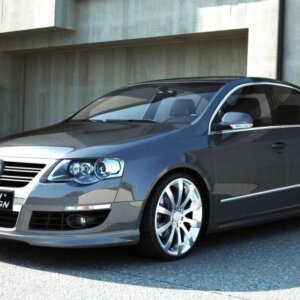 Maxton sprednji splitter za VW Passat B6 (R-Line Look)