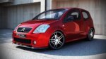 Maxton sprednji splitter za CITROEN C2 VTS