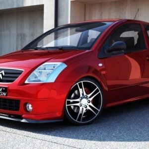 Maxton sprednji splitter za CITROEN C2 VTS