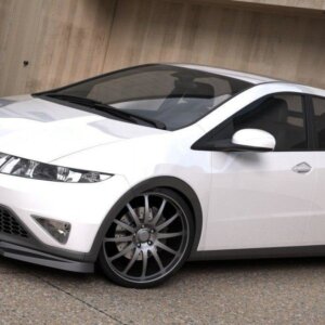 Maxton sprednji splitter za CIVIC MK8 (PREFACE)