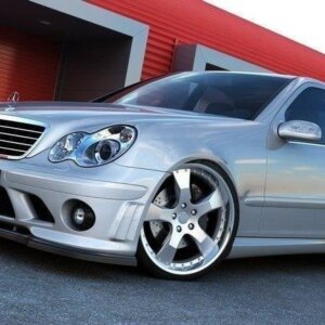 Maxton sprednji splitter za ME-C-203-AMG204-F1 BUMPER