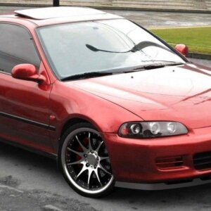 Maxton sprednji splitter za HONDA CIVIC MK5