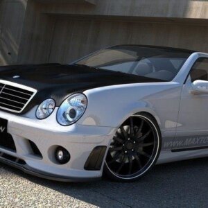 Maxton sprednji splitter za MERCEDES CLK W208 (FOR ME-CLK-208-AMG204-F1 BUMPER)