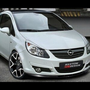 Maxton sprednji splitter za OPEL CORSA D (PREFACE)