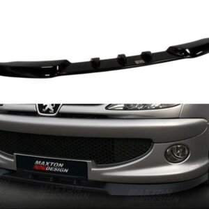 Maxton sprednji splitter za PEUGEOT 206 (for: CC, RC, GTI, S16, XSI, XS, SPORT)