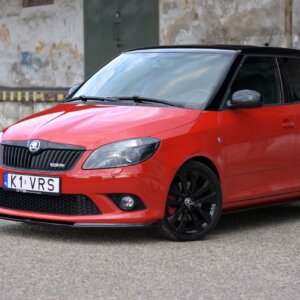 Maxton sprednji splitter za SKODA FABIA MK2 RS
