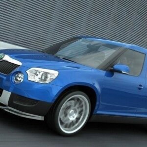 Maxton sprednji splitter za SKODA YETI
