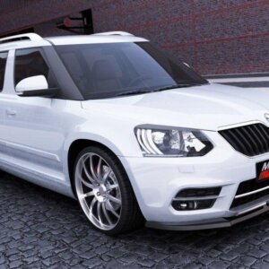 Maxton sprednji splitter za SKODA YETI CITY FACELIFT MODEL