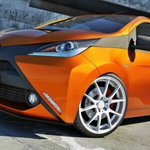 Maxton sprednji splitter za TOYOTA AYGO mk2