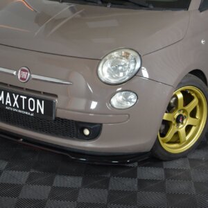 Maxton sprednji splitter V.2 za FIAT 500 HATCHBACK PREFACE