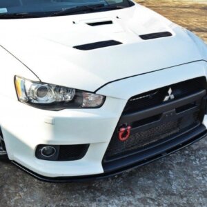 Maxton sprednji splitter V.2 za Mitsubishi Lancer Evo X