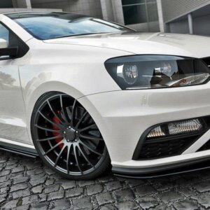 Maxton sprednji splitter V.2 za Volkswagen Polo GTI Mk5 Facelift
