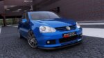 Maxton sprednji splitter za VW GOLF MK5 (FIT ONLY WITH VOTEX FRONT LIP)