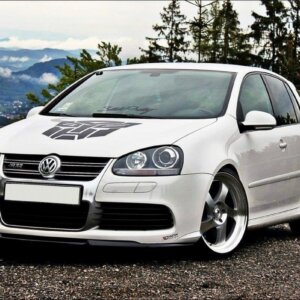 Maxton sprednji splitter za VW GOLF V R32 CUPRA