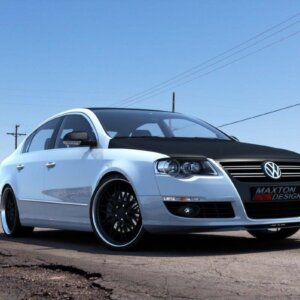 Maxton sprednji splitter za VW PASSAT B6