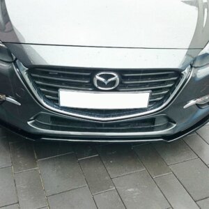 Maxton sprednji splitter V.1 za Mazda 3 BN (Mk3) Facelift