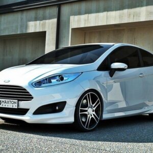 Maxton sprednji difuzor za Ford Fiesta Mk7 FL