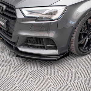 Maxton sprednji podaljški za Audi S3 / A3 S-Line Sportback 8V Facelift