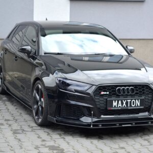 Maxton sprednji racing splitter V.2 za Audi RS3 Sportback 8V Facelift