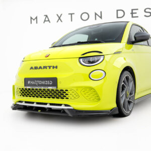Maxton sprednji splitter za Abarth 500e