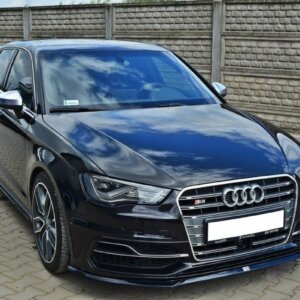 Maxton sprednji splitter za Audi S3 / A3 S-Line 8v Hatchback / Sportback