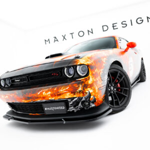 Maxton sprednji splitter za Dodge Challenger GT Mk3 Facelift