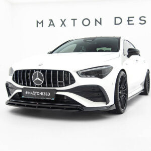 Maxton sprednji splitter za Mercedes-AMG CLA 35 Coupe / Shooting Brake C118 Facelift / X118 Facelift